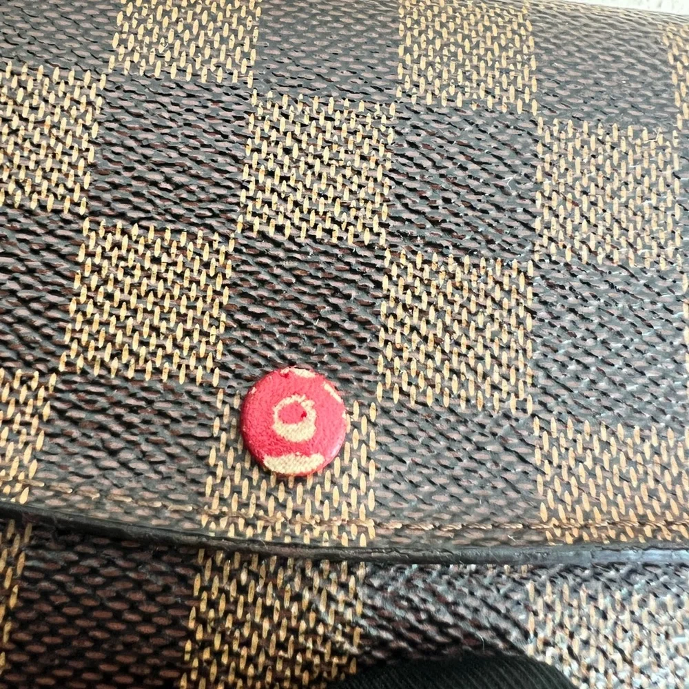 Louis Vuitton Emilie Damier Ebene Wallet